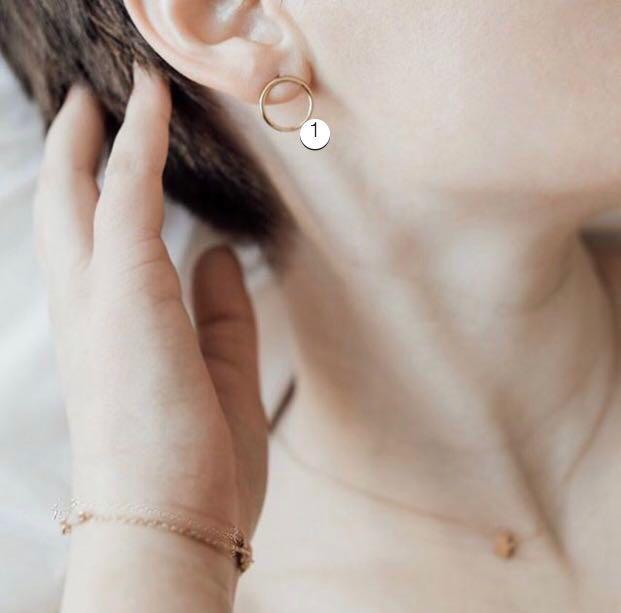 Mejuri deals 360 earrings