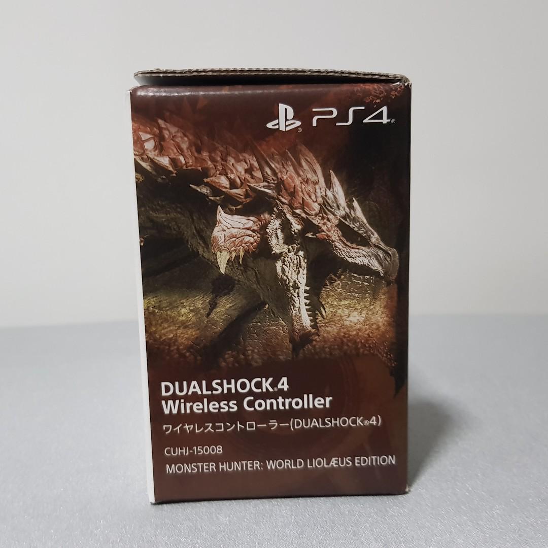 MONSTER HUNTER WORLD LIOLAEUS EDITION controller DUALSHOCK 4