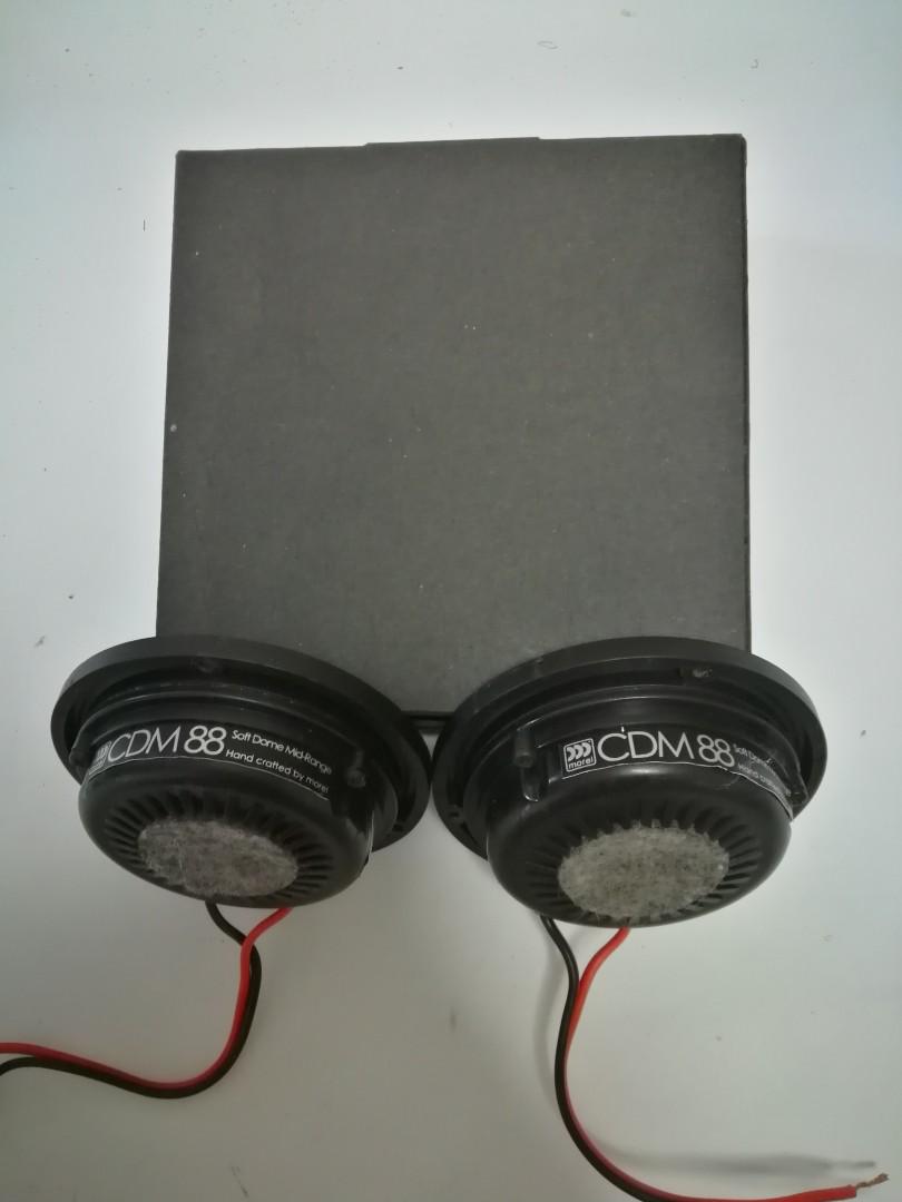 Morel CDM 88 Midrange Speakers With Pods, Car Accessories