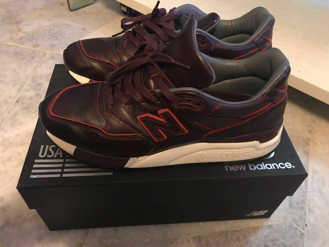 New balance best sale 998 horween