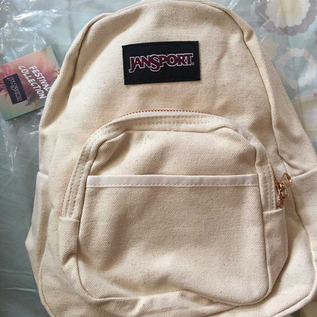 Jansport mini backpack new arrivals rose gold