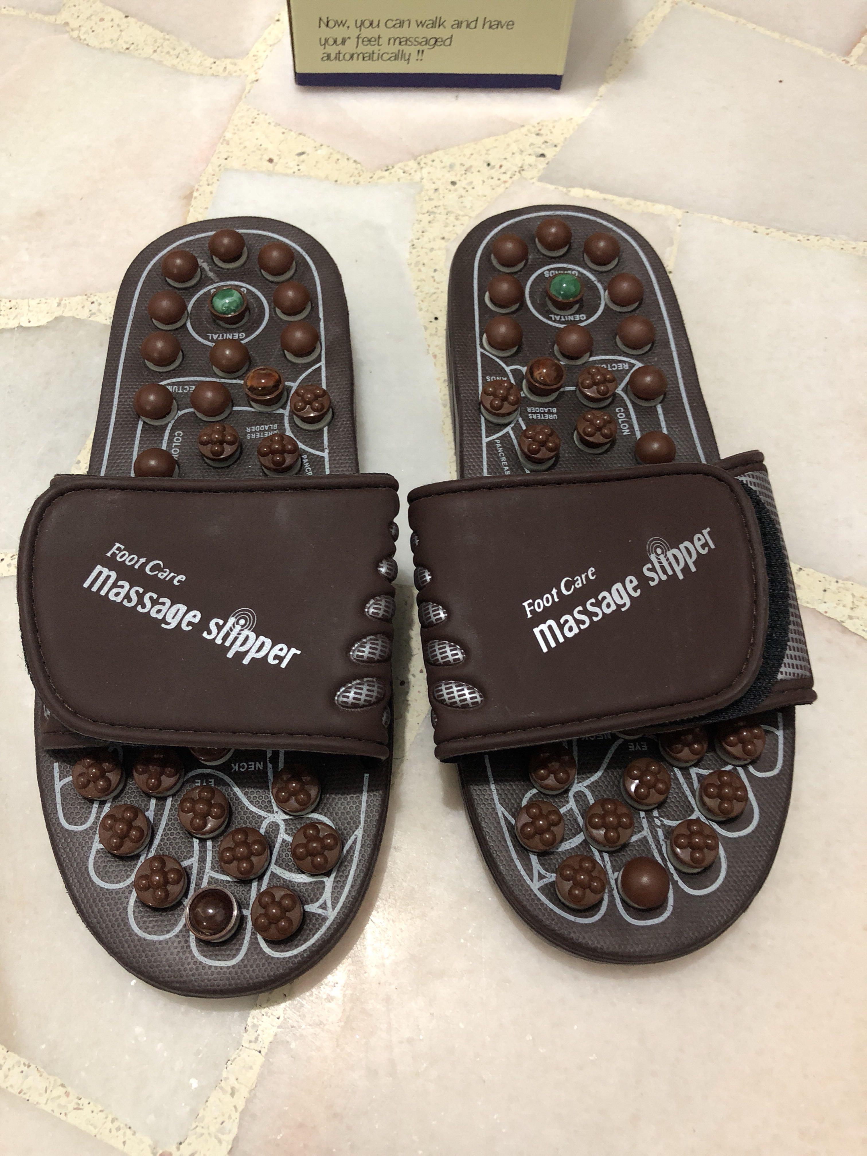Acupuncture multi massage outlet head slipper