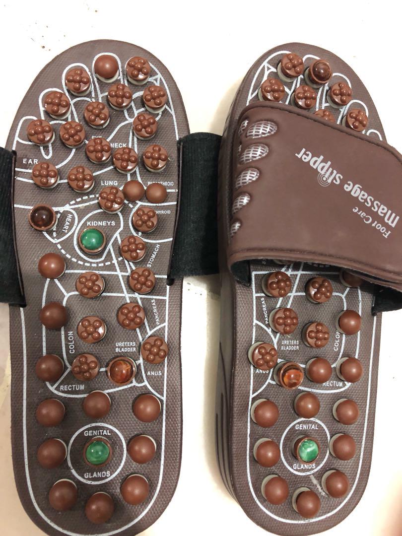 Acupuncture multi massage hotsell head slipper