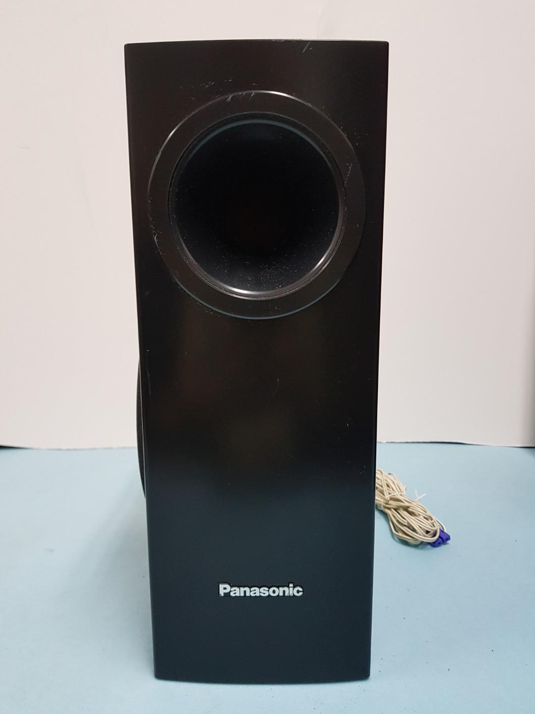 Panasonic Subwoofer SBHW170, Audio, Soundbars, Speakers & Amplifiers