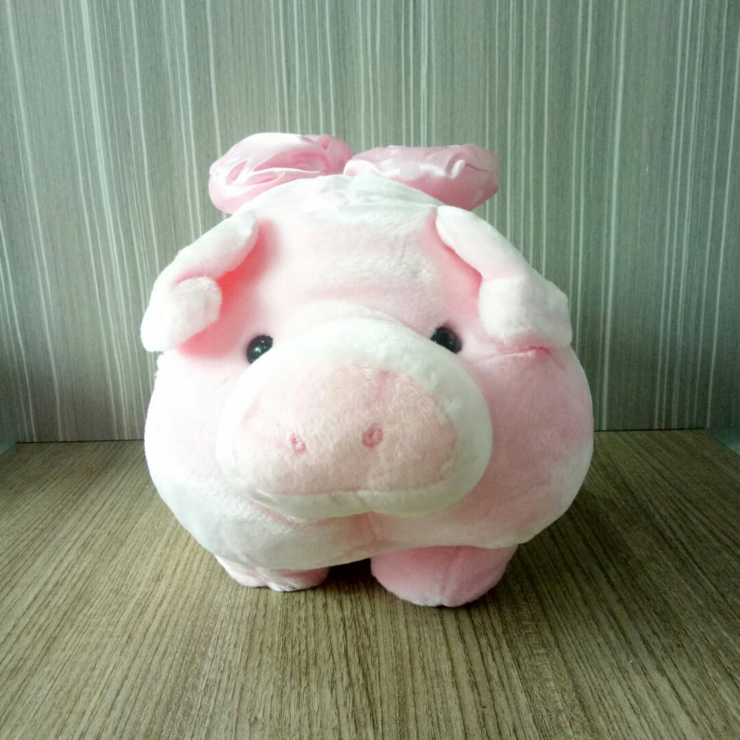 Pink Pig Doll Boneka Babi Pink Toys Collectibles Toys On Carousell