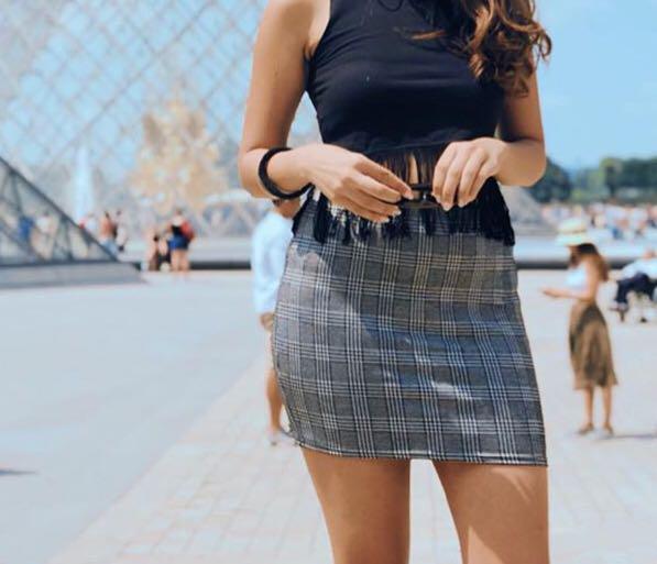 Primark plaid skirt