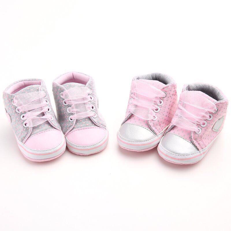 lace up sneaker canvas polka dot shoes 