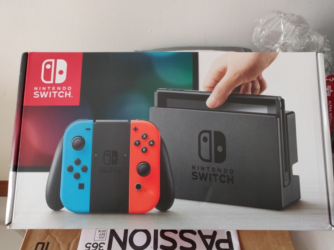 nintendo switch gray in stock