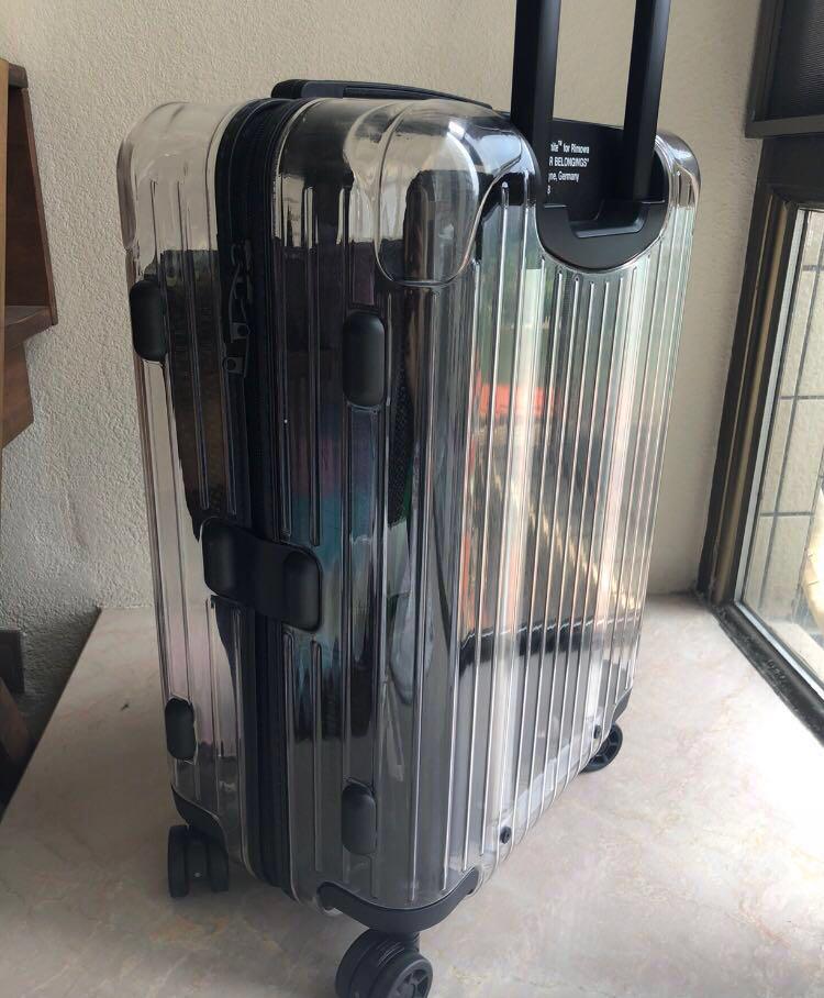 Rimowa x Off White 37L Luggage Hobbies Toys Travel Luggage on Carousell
