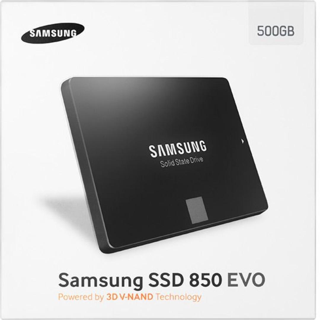 Samsung 850 Evo 500gb 2 5 Inch Sata Iii Internal Ssd Electronics Computer Parts Accessories On Carousell