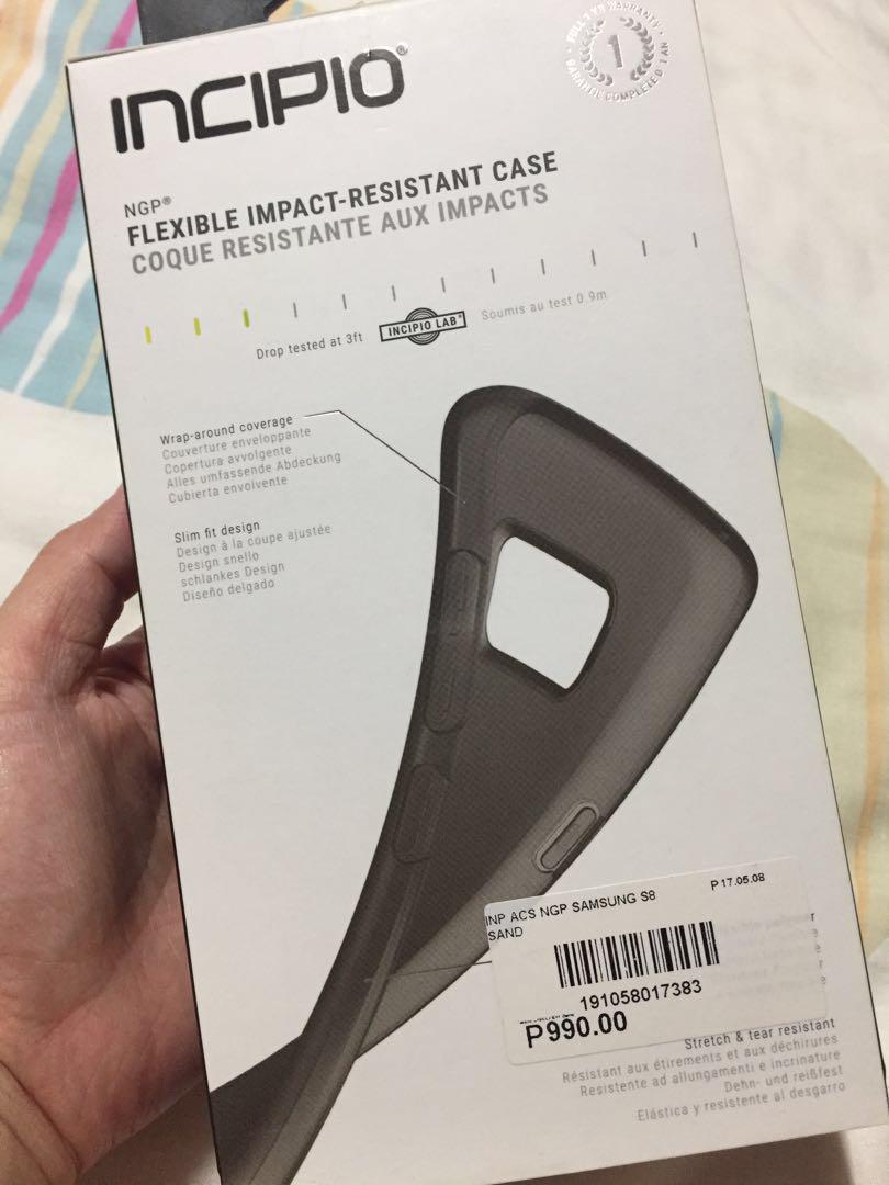 Samsung S8 INCIPIO case (Category: Cases & Sleeves) located in Marilao. Submitted by gi_yan (Listing ID 181163511, Image 2). Description: Original Incipio casing for Samsung S8 See photo for some flaws.