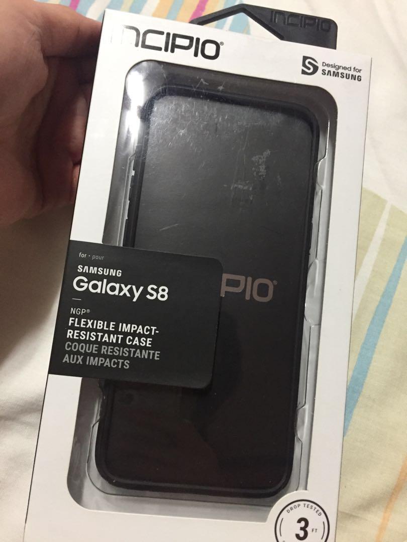 Samsung S8 INCIPIO case (Category: Cases & Sleeves) located in Marilao. Submitted by gi_yan (Listing ID 181163511, Image 1). Description: Original Incipio casing for Samsung S8 See photo for some flaws.