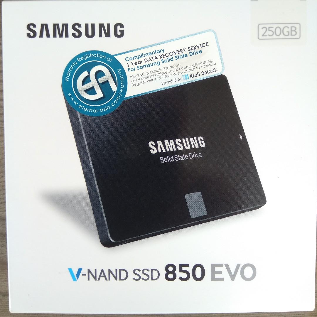 Samsung V Nand Ssd 850 Evo 250gb Electronics Computer Parts Accessories On Carousell