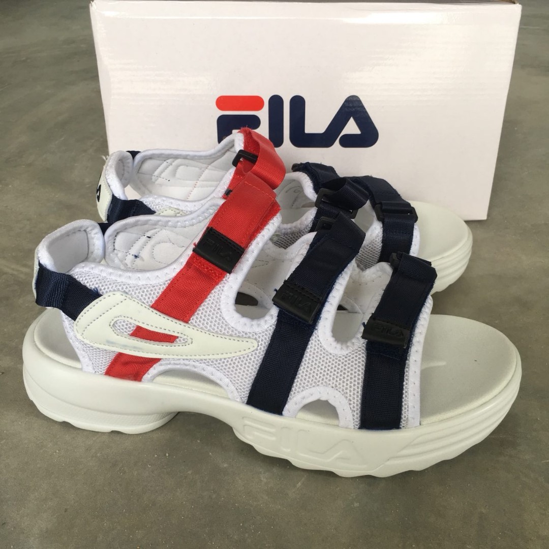 Sandal Fila, Men's Fashion, Footwear 