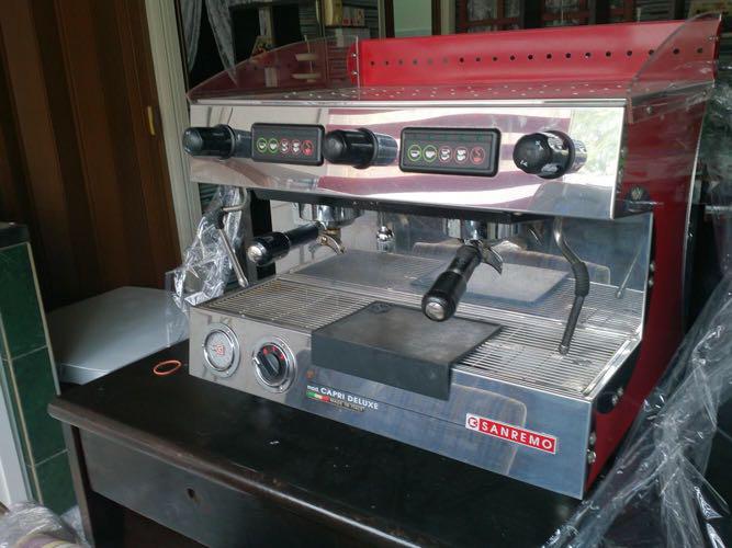 schade in beroep gaan enkel en alleen Sanremo Capri Deluxe Coffee Machine #postforsbux, TV & Home Appliances,  Kitchen Appliances, Coffee Machines & Makers on Carousell