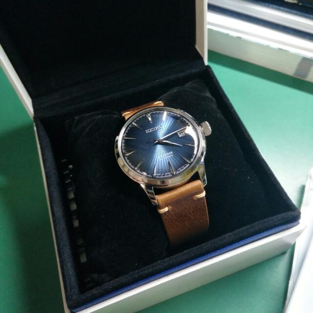 Seiko Presage Cocktail SRPB41 Blue Moon Automatic Watch, Men's Fashion,  Watches & Accessories, Watches on Carousell
