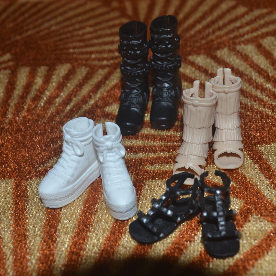 Shoes for Flat-footed Barbie Dolls (Only sold as a set) on Carousell