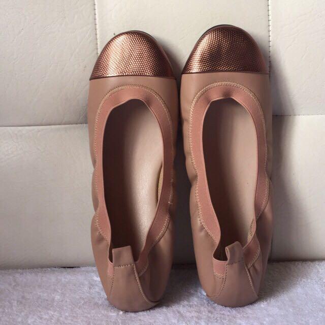 rose colored flats