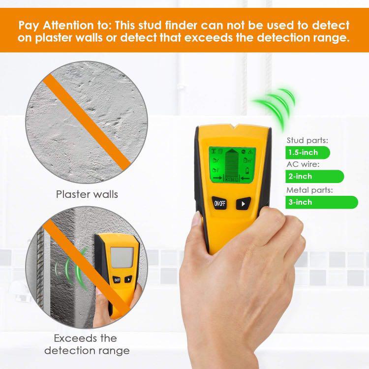Stud Finder Electric Stud Detector Center Edge Finding Stud Wall