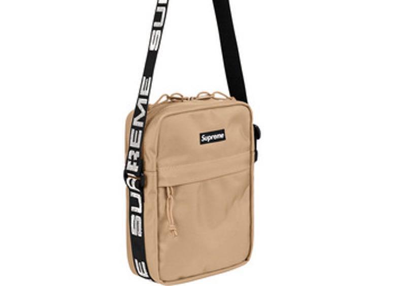 Supreme Tan Shoulder Bag Men s Fashion Bags Sling Bags on Carousell