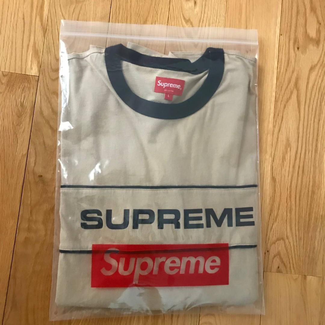 supreme team ringer tee