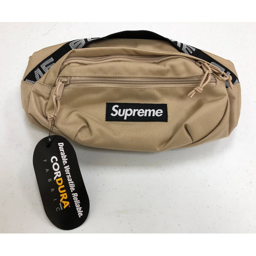 supreme fanny pack tan