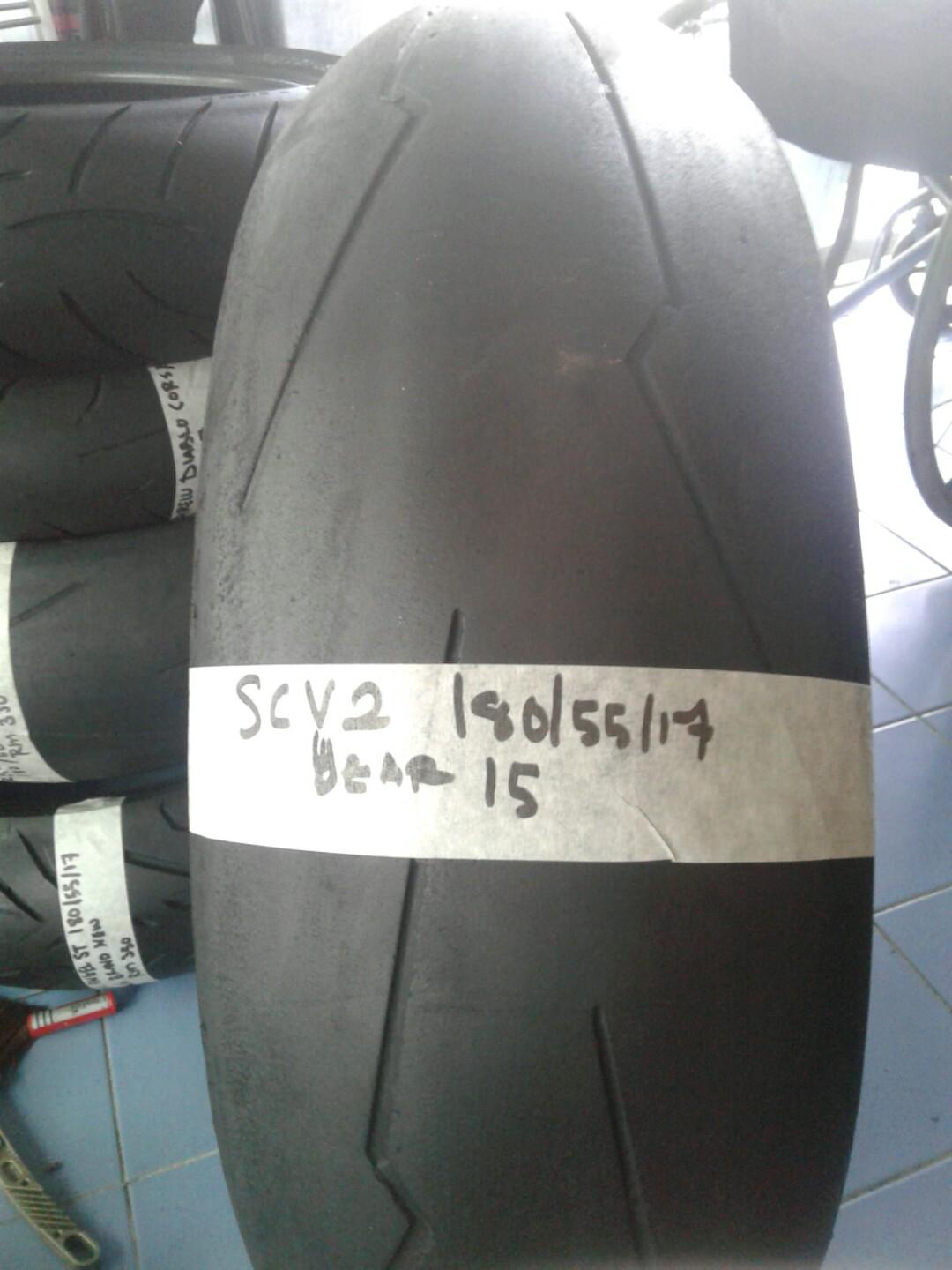 Tayar Secondhand 180 55 17 Pirelli Supercorsa Auto Accessories On Carousell