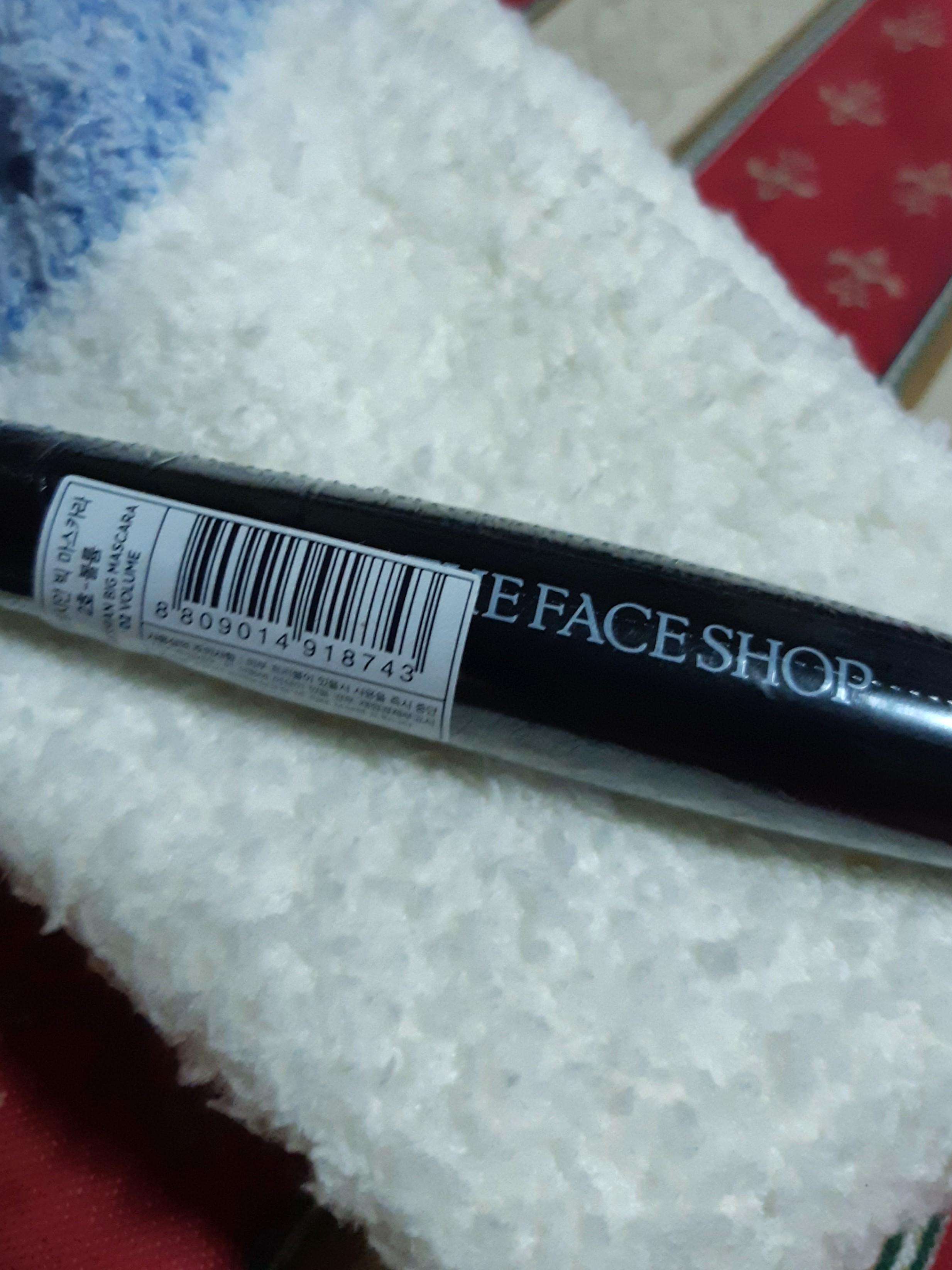 AUTHENTIC THE FACE SHOP FRESHIAN BIG MASCARA 02Volume, Beauty ...