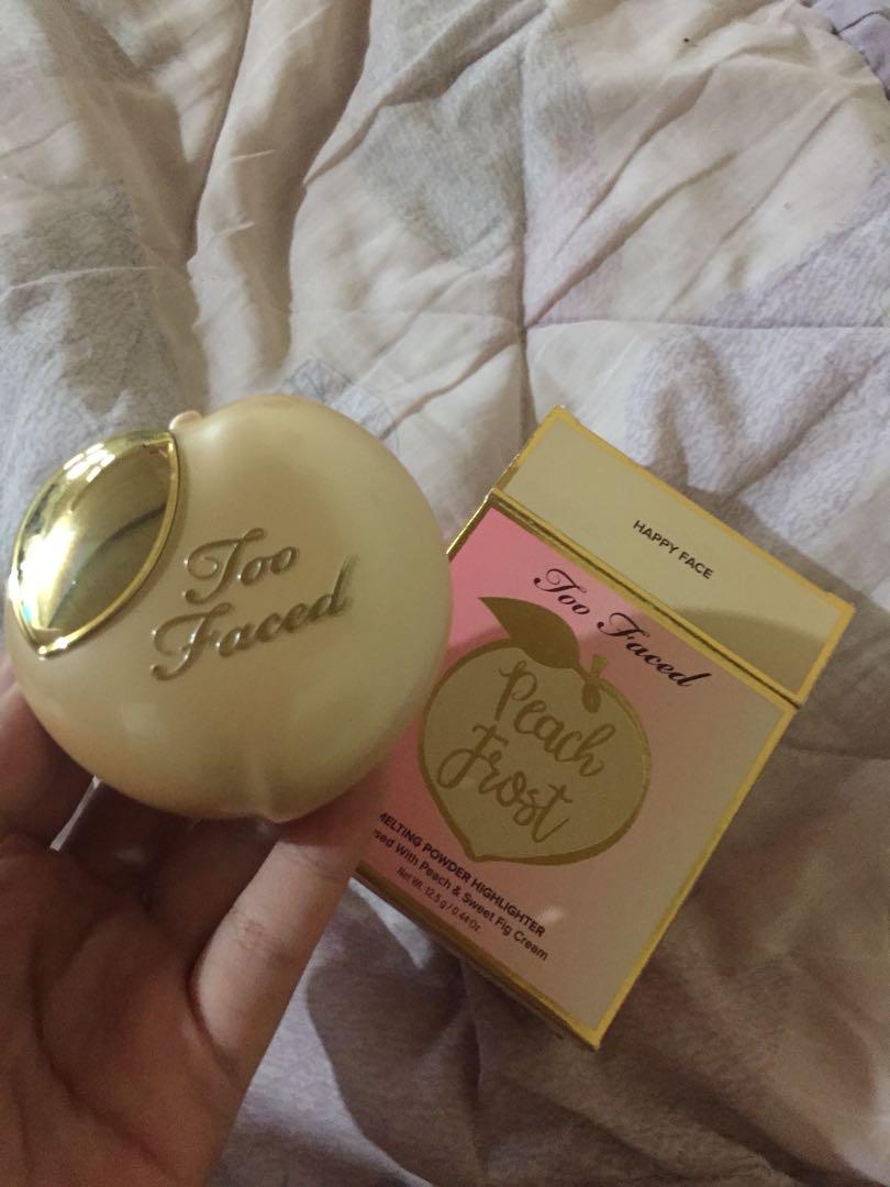 too faced peach frost highlighter