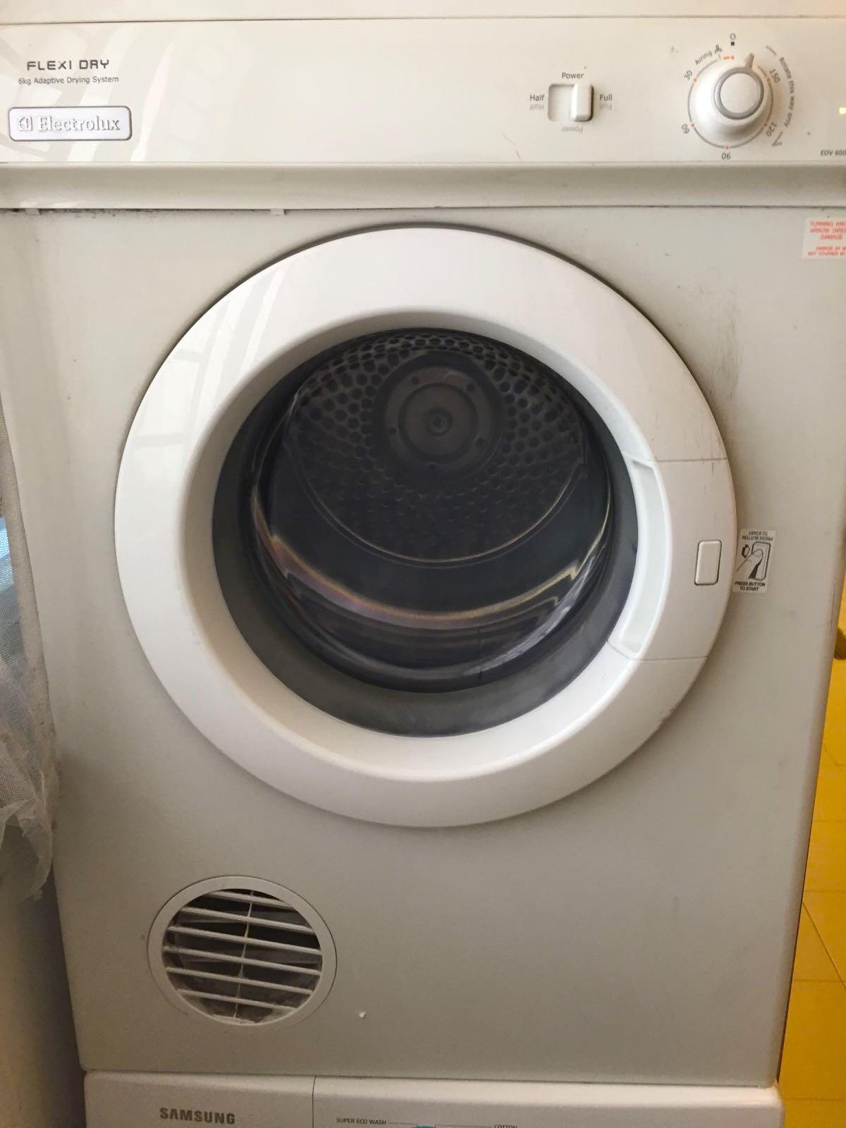 Used ELECTROLUX Front Load Dryer, TV & Home Appliances, Washing