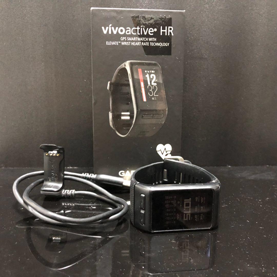 USED Garmin Vivoactive HR Mobile Phones Gadgets Wearables