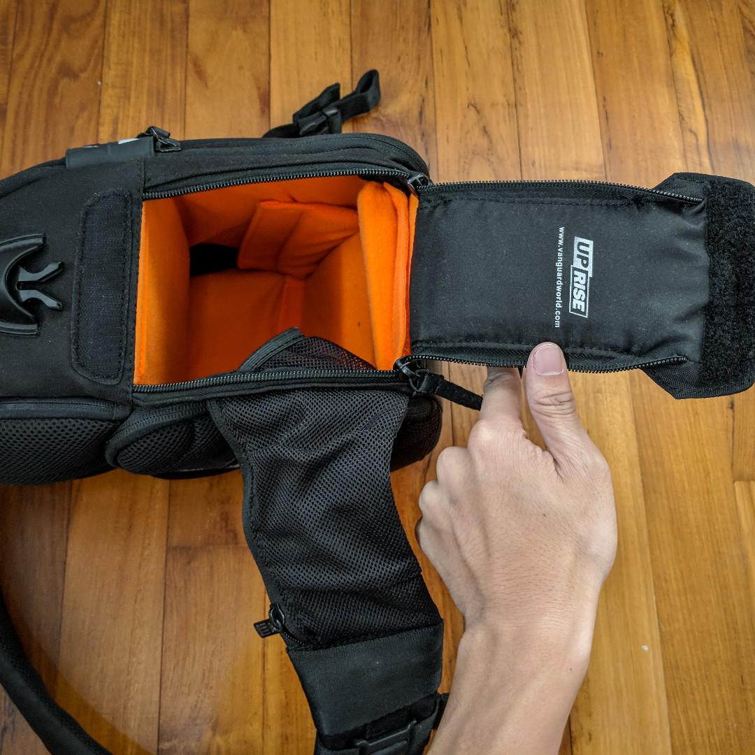 vanguard dslr camera sling bag up rise 34