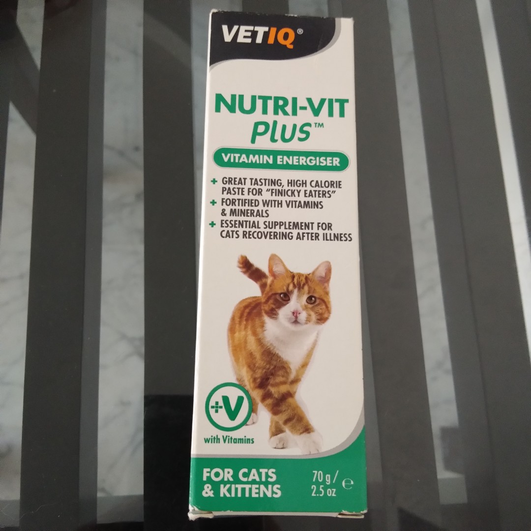 Vertiq Nutri Vit Plus Paste For Cats Kitten 70g Pet Supplies For Cats Cat Food On Carousell