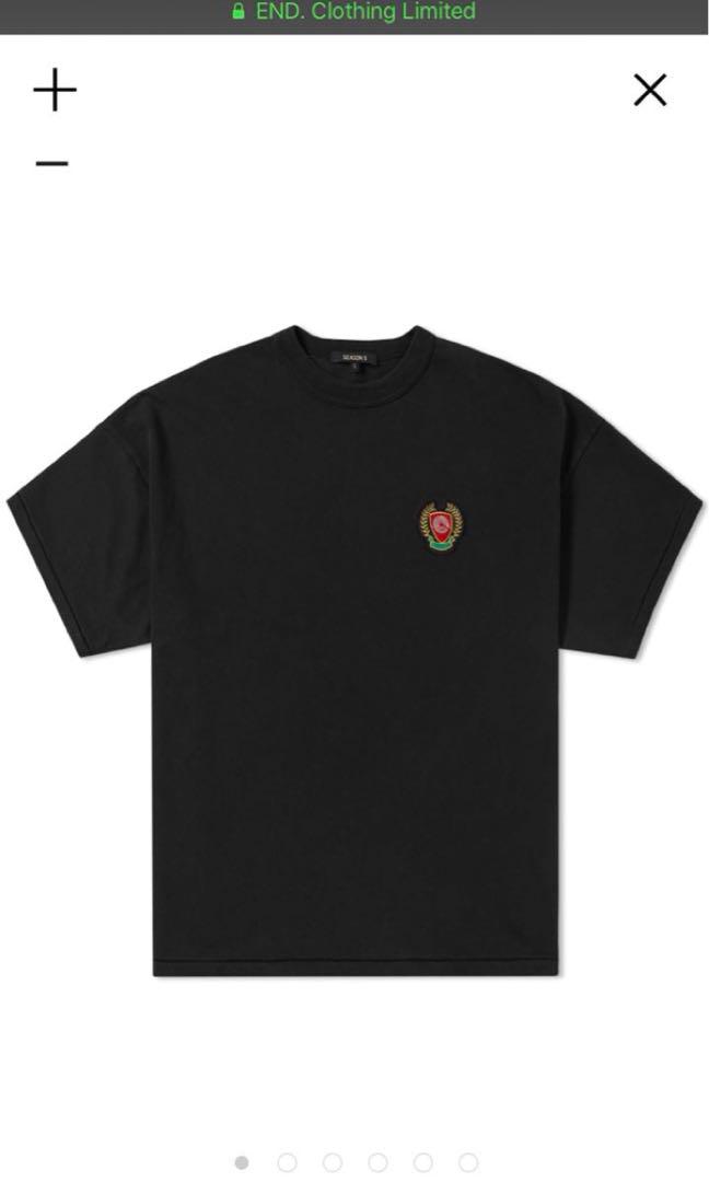 Yeezy Season 5 Crest Logo Men S Fashion Clothes Tops On Carousell