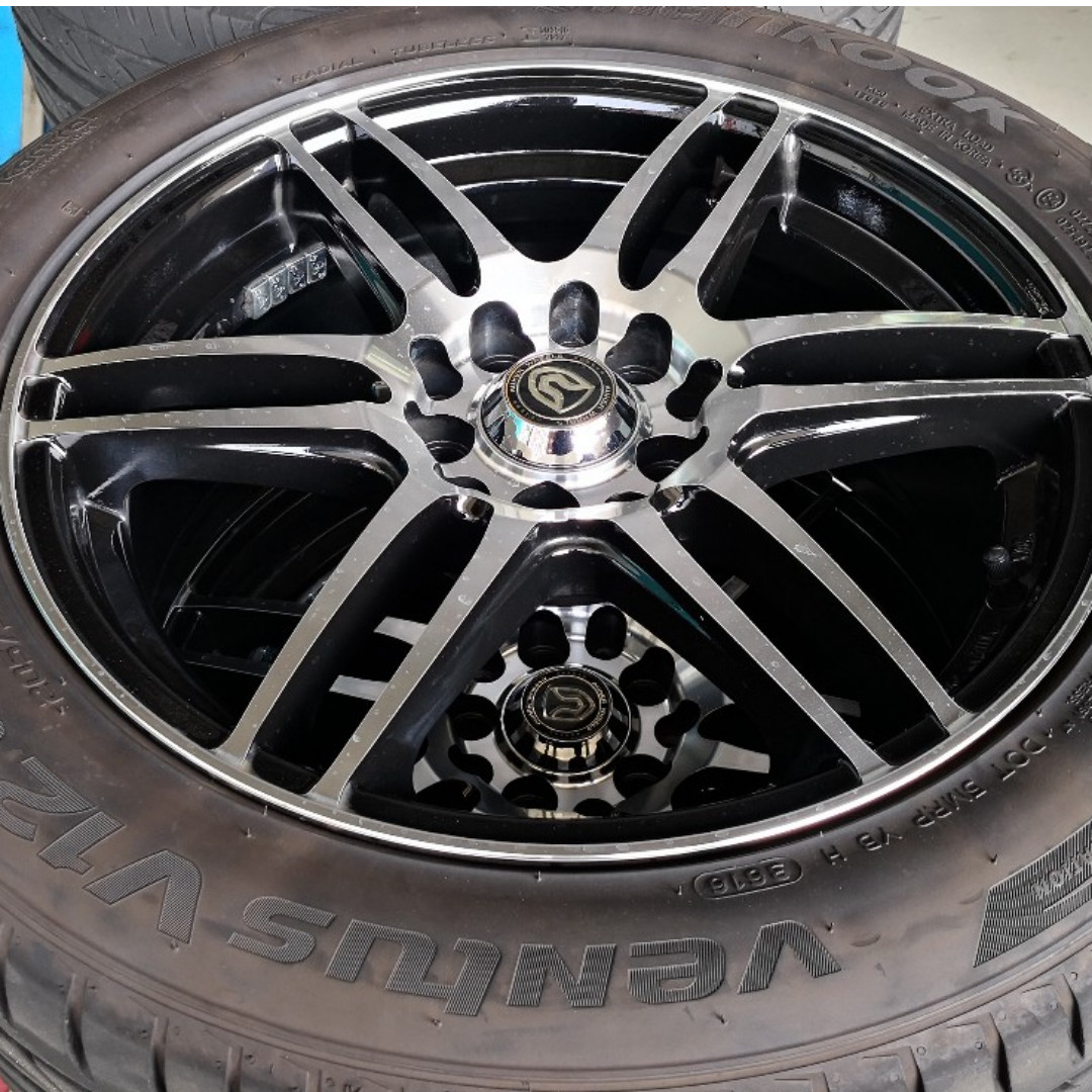 16 Sport Rims With Hankook Tyre 205 55r16 Sec Hand Car