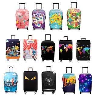 Travel luggage cover suitcase protective stretch