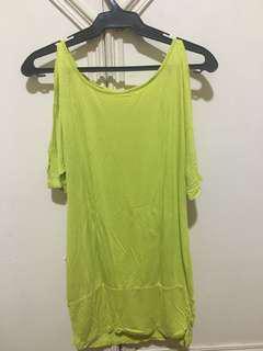 Yellow green top