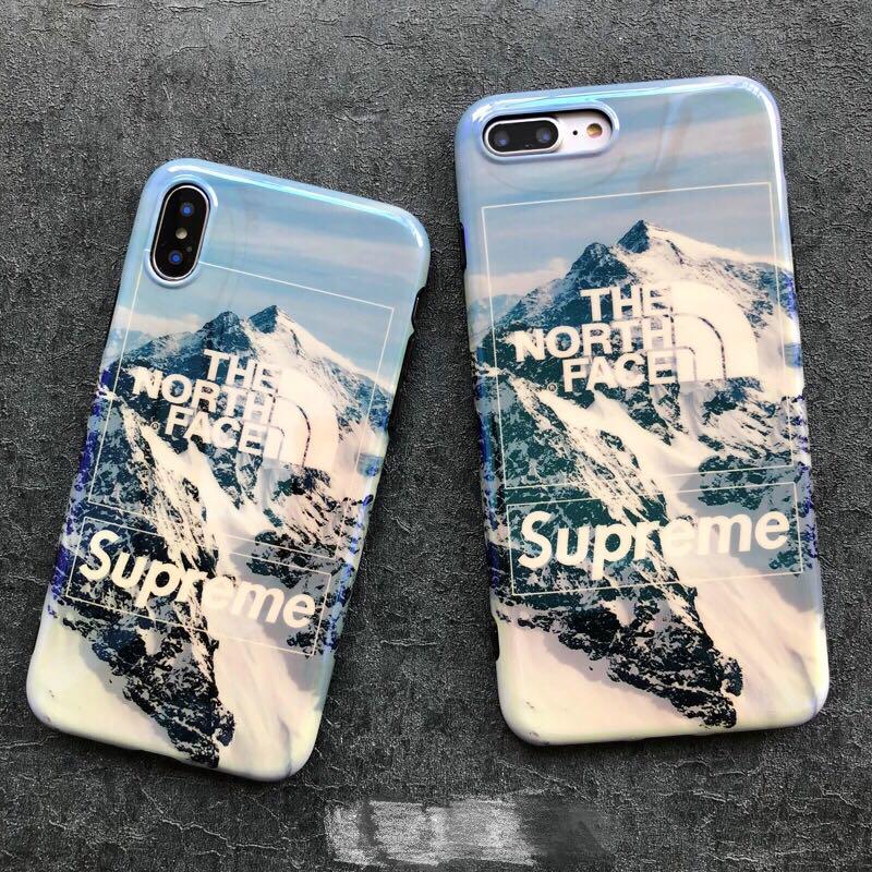 north face supreme iphone case