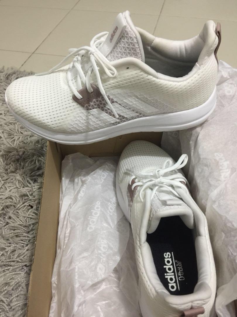 ADIDAS ORTHOLITE WHITE LADIES SPORT SHOES Women s Fashion Footwear Sneakers on Carousell