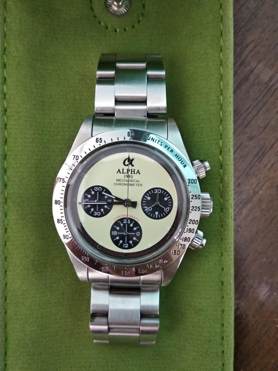 Alpha paul newman store chronograph