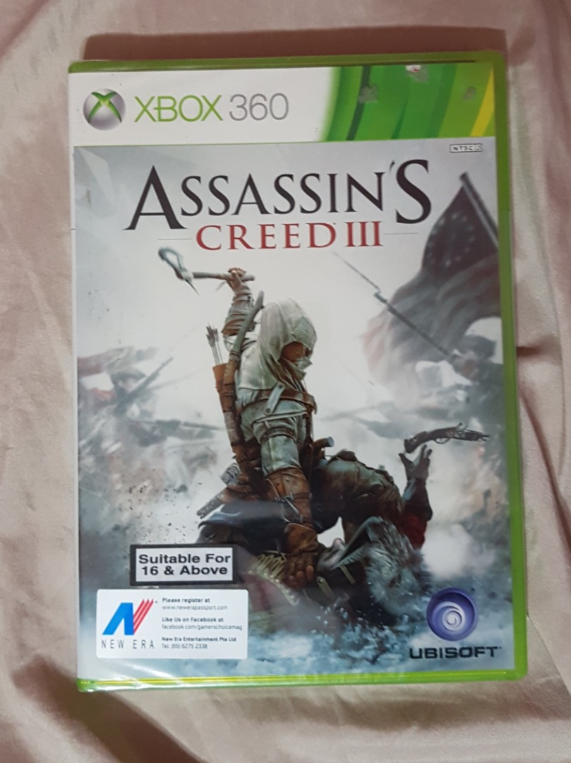 assassin's creed iii xbox 360