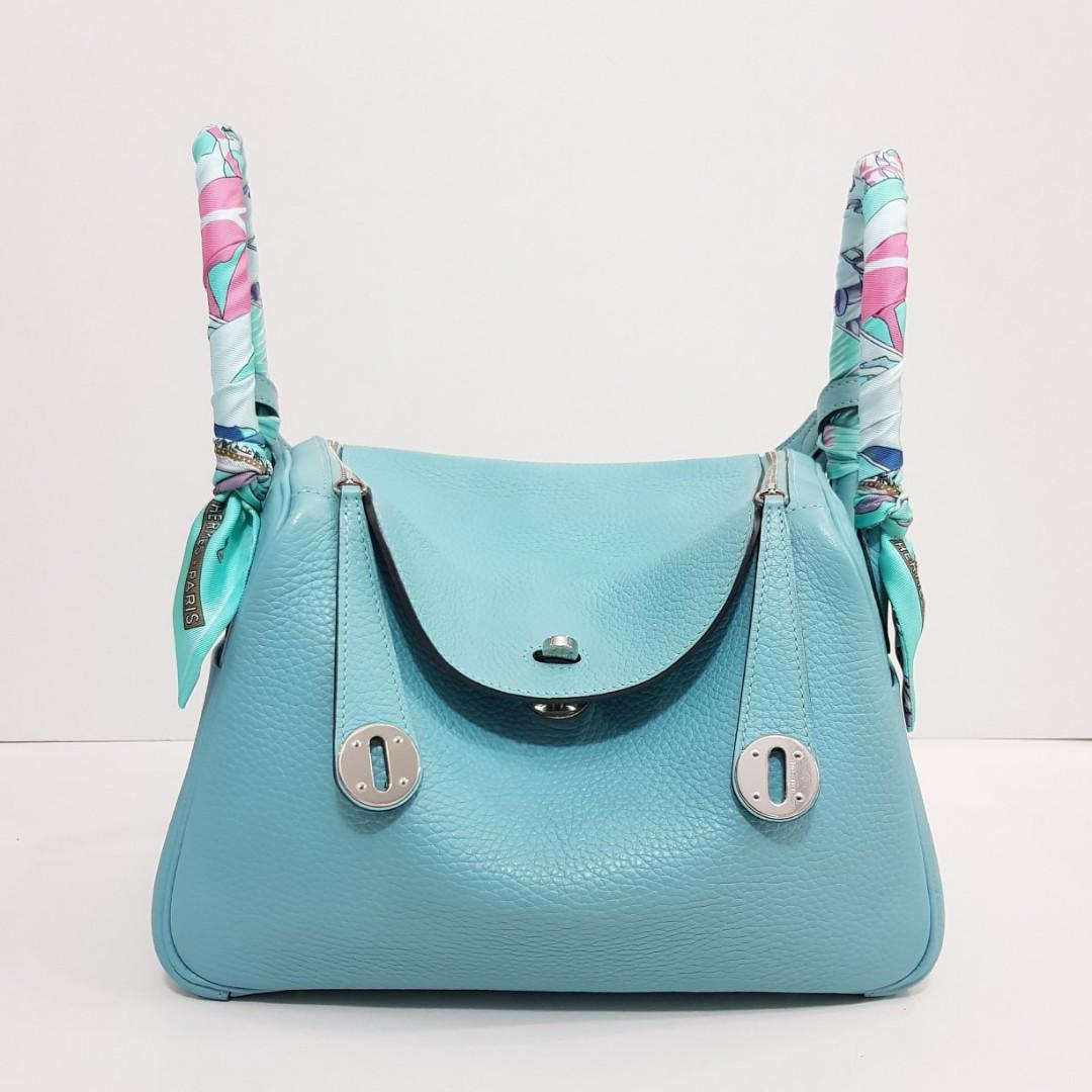 Authentic Hermes Lindy 26 Blue Atoll Luxury Bags Wallets On Carousell