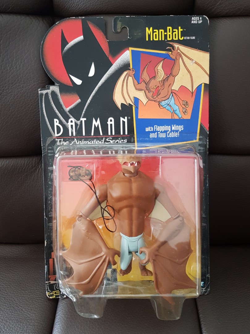 Kenner Batman 1992 The Animated Series - Man-Bat Action Figure, Toys ...