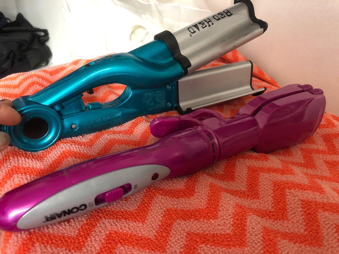 Bedhead Tigi Wave Artist Tourmaline With Free Conair Waver For On