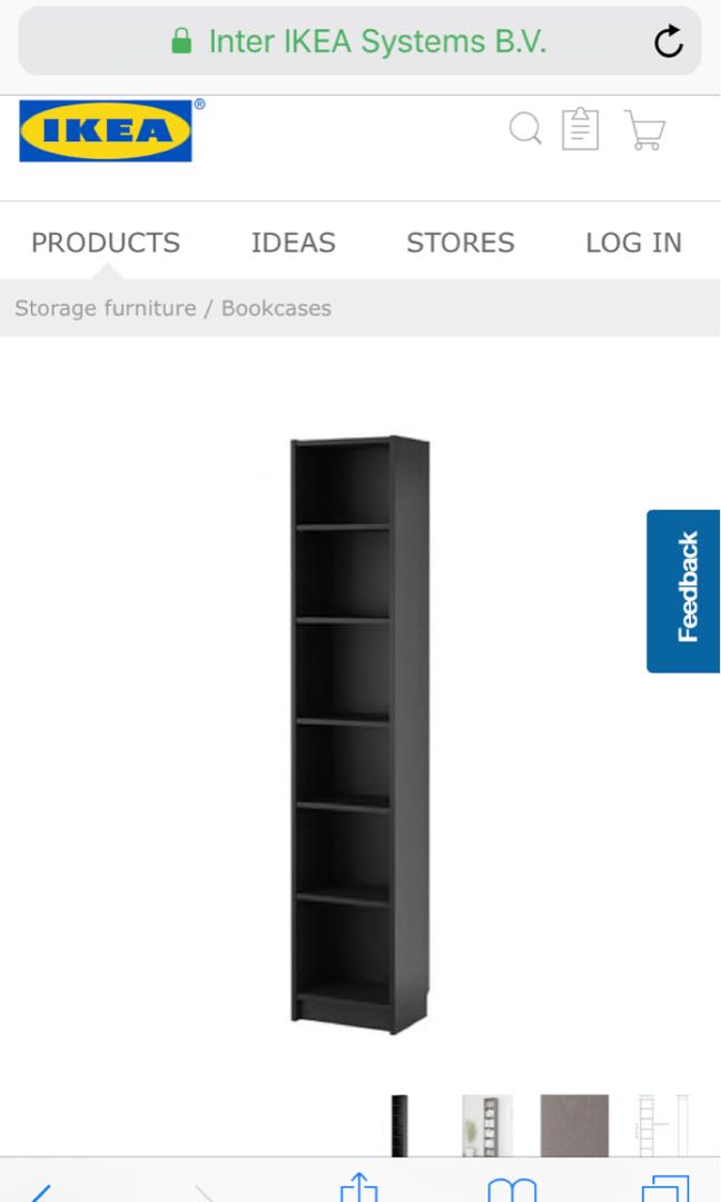Billy Bookcase, Furniture & Home Living, Furniture, Shelves, Cabinets ...