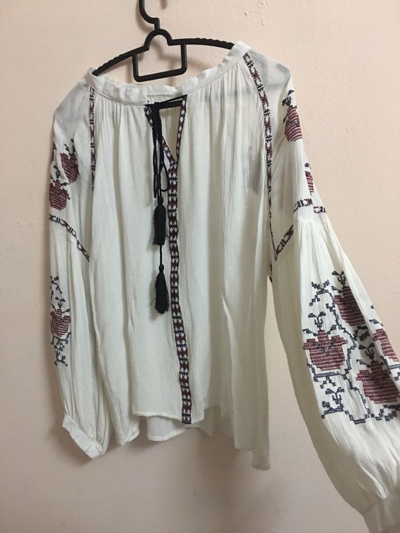 asos boho tops