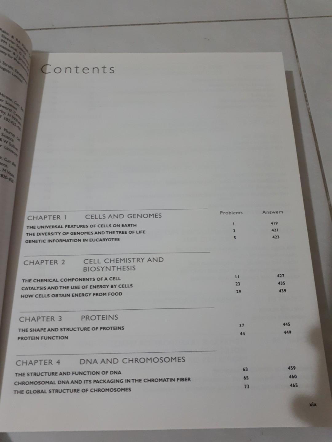 Book Molecular Biology Of The Cell A Problems Approach Books Stationery Textbooks Tertiary On Carousell