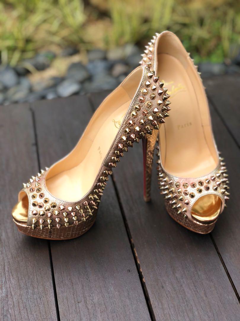 Christian louboutin lady peep spikes online