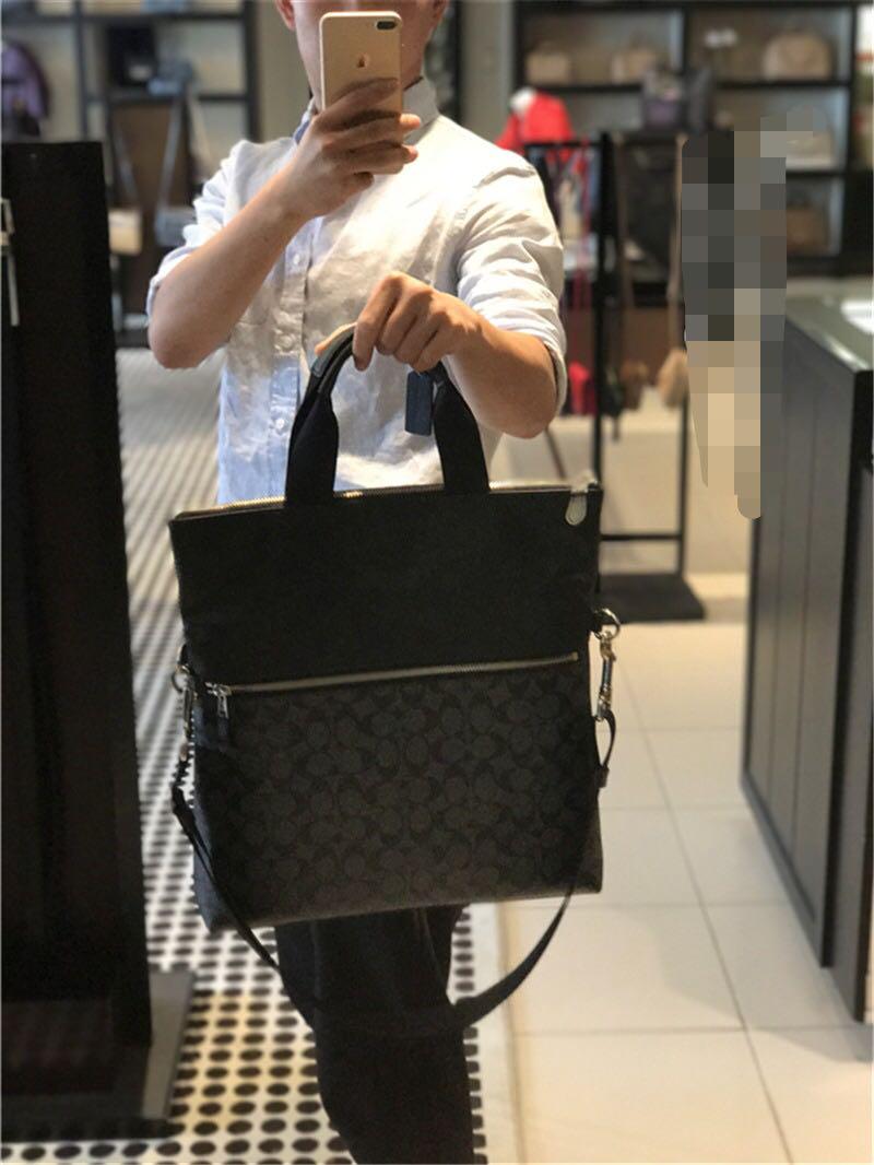 Charles foldover clearance tote