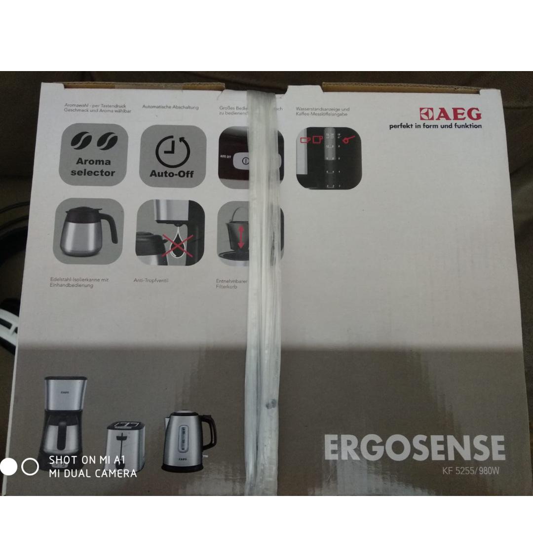 AEG Coffee machine, 傢俬＆家居, 廚具和餐具, 茶具配件 Carousell